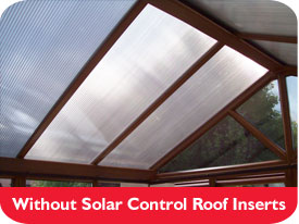 Without Solar Control Roof Inserts